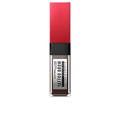 Imagen de Maybelline New York Tattoo Brow Gel, Cejas Rellenas a prueba de Todo en 1 paso, Tono 260 Deep Brown