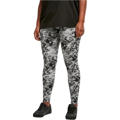Imagen de Urban Classics SOFT AOP Leggings, Mujer, Talla: XXL, Blackfading