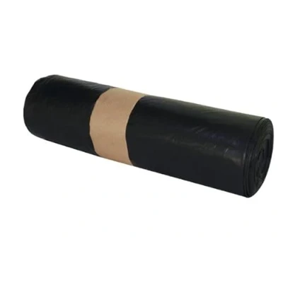 Imagen de Bolsas de Basura Resistentes, 240L, 115x150 cm, Rollos 10 Unidades, Polietileno Reciclado, Negras, para Jardines, Hogares y Obras. Distintas opciones cantidades (40)