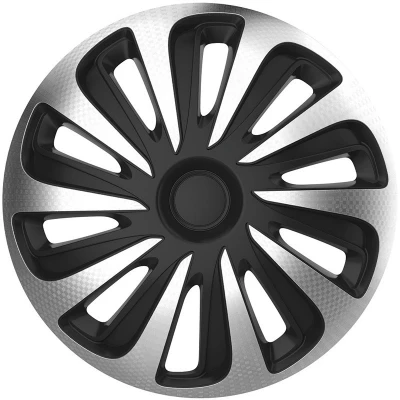 Imagen de AutoStyle PP 5314SB Tapacubos 14Pulgada negro/plata