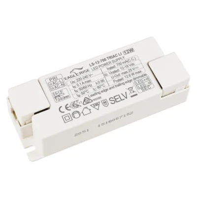Imagen de HuaTec Eaglerise Transformador LED 700mA 12W Regulable TRIAC Corriente Constante para Lampara Alimentador Fuente de Alimentación