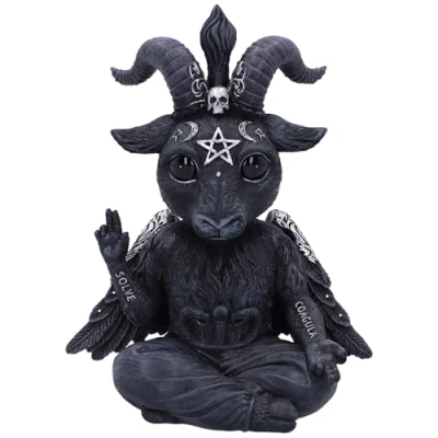 Imagen de Nemesis Now Negro, 14 cm Figura de Baphoboo Cult Cuties, Color, Resina