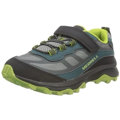 Imagen de Merrell MOAB Speed Low A/C WTRPF, Zapatos para Senderismo, Deep Green/Black, 34 EU