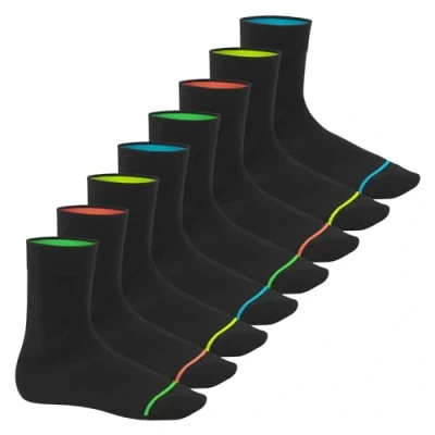 Imagen de Footstar 8 Paar Socken NEON GLOW 43 46