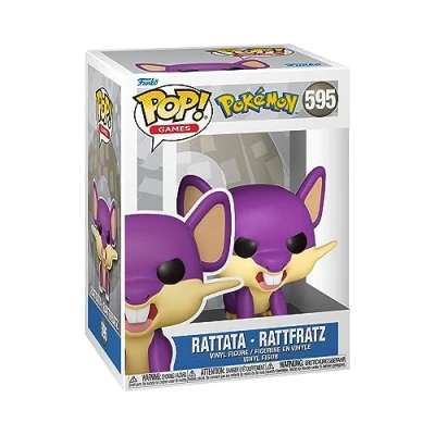 Imagen de Figura Funko Pop! Pokémon: Rattata, 9.5 cm, Multicolor