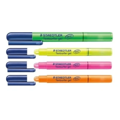 Imagen de STAEDTLER Marcador fluorescente Textsurfer gel, 4 unidades