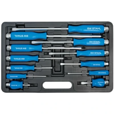 Imagen de SW Stahl S7890 Kit de atornilladores 12 plástico 3,2 mm, 5,0 6,0 8,0 9,0 PH0, PH1, PH2, PH3, PH4, 3.2, 5, 6, 8, 9 Maleta