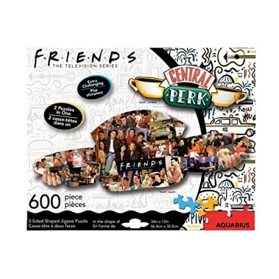 Imagen de NMR Distribution 75029 Central Perk Double Face Puzzle 600P 86X30 Cm, White, One Size