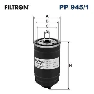 Imagen de FILTRON PP 945/1 Filtro Combustible enroscable CHRYSLER: Voyager 4, Grand IV