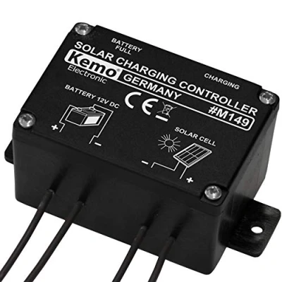 Imagen de Kemo M149N Regulador de carga solar (12 V CC, 10 A, 20 A)