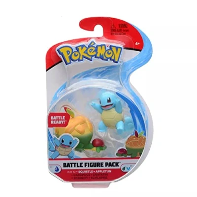Imagen de Pokémon Battle Figures Squirtle &amp; Appletun (PKW0133)