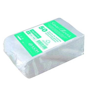 Imagen de LCH Sensigloves Guantes de baño desechables Bolsa 50 piezas