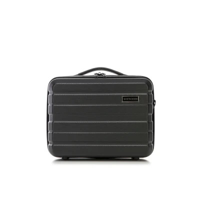 Imagen de WITTCHEN Comodo Line Maleta de cosméticos Estuche cosmético Bolso tocador Equipaje ABS Correa extraíble Tamaño XS Negro