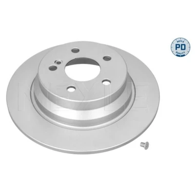 Imagen de MEYLE 015 523 0037/PD Disco de freno Eje trasero 300 10 5 112 macizo revestido láminas zinc con tornillos PD Quality