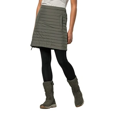 Imagen de Jack Wolfskin Iceguard Falda, Verde Oliva, XS para Mujer