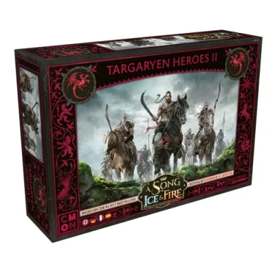 Imagen de CMON, a Song of Ice &amp; Fire Héroes de la Casa Targaryen II, expansión, Mesa Trabajo, 2 Jugadores, Partir 14 años, 45 Minutos, alemán, multilingüe