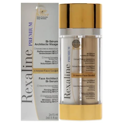Imagen de Rexaline X treme Face Sculpt Arquitecto facial bi suero antiedad y antiarrugas Doble ácido hialurónico Corrector de arrugas Cruelty free 30ml (760014)