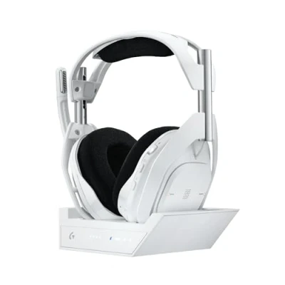 Imagen de Auriculares gaming Logitech G ASTRO A50 X, Estación base, Multidispositivo, HDMI 4K, Lightspeed, Micrófono, PC/Mac/PS/Xbox, Bluetooth, Blanco