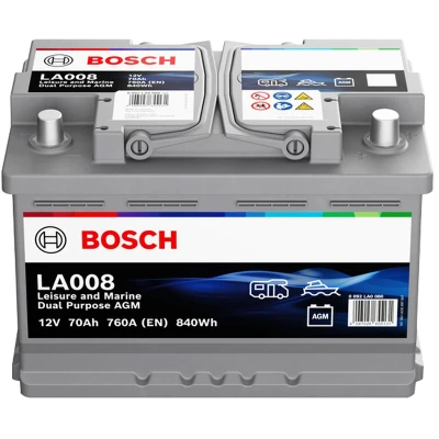 Imagen de BOSCH 0 092 LA0 080 Batería 12V 760A B13