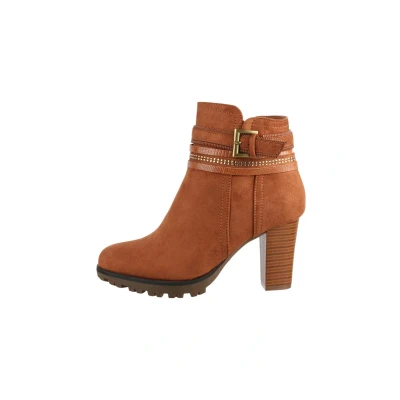 Imagen de Elara Botines para Mujer Chunkyrayan C292 1 Camel 37