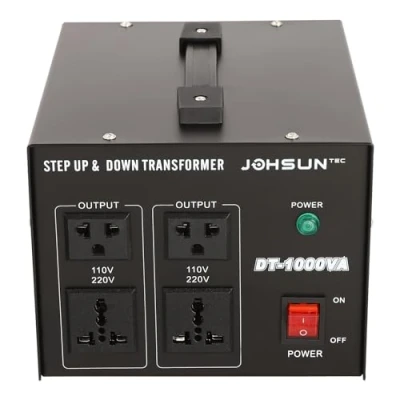 Imagen de transformador de 1000 W, 220 V/240 V a 110 V, convertidor corriente para todos los dispositivos electrónicos y eléctricos