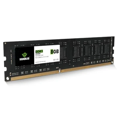 Imagen de MABUS Memoria ram Ddr3 8gb UDIMM Ordenador Pc Pc3 12800 Dektop 1600 1600Mhz Memory