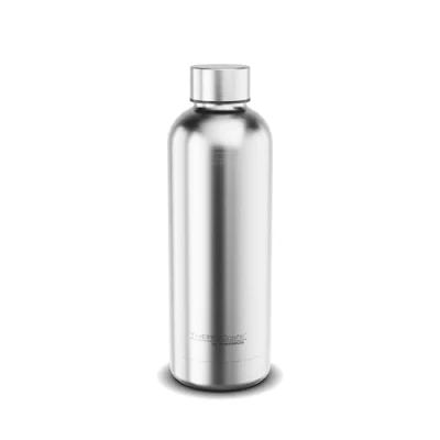 Imagen de TC Daily Bottle Termo de acero inoxidable (0,50 l, 6 h caliente/12 frío), totalmente hermética para escuela, oficina, botella agua, agua aislada,