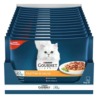 Imagen de Gourmet Purina Perle 48 Sobres de 85 g Cada uno (48 x g)
