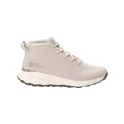 Imagen de Jack Wolfskin Campfire Wool Mid W, Zapatillas Mujer, Dusty Grey, 39.5 EU