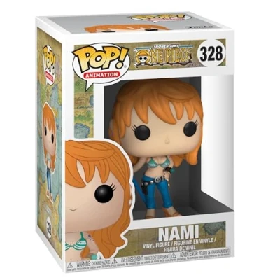 Imagen de Funko One Piece Nami Figure Pop! Vinyl Figura de Vinilo Coleccionable Idea Regalo Mercancia Oficial Juguetes para Niños y Adultos Anime Fans Muñeco Coleccionistas
