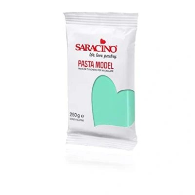 Imagen de Saracino Pasta fondant Model Tiffany Para modelar De 250 g Sin gluten Made in Italy