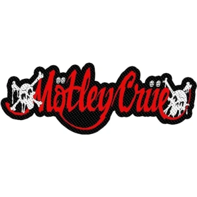 Imagen de MÖTLEY CRÜE parche bordado # 25 Dr. Feelgood Logo 10 x 4 cm insignia