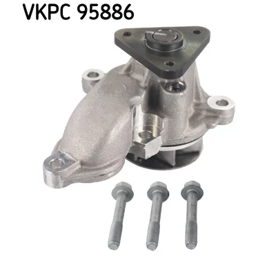 Imagen de SKF VKPC 95886 Bomba de agua con juntas Metal para accionamiento correa poli V HYUNDAI: i20 I Hatchback, i30 II i40 CW norauto, oscaro,