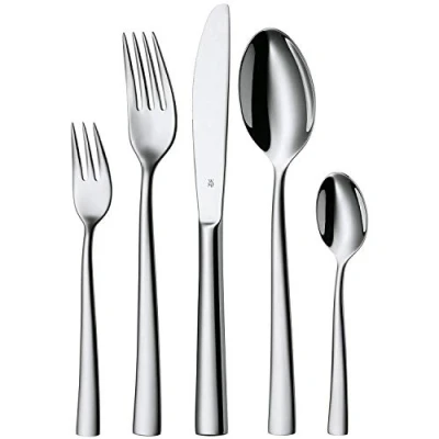 Imagen de WMF Philadelphia Cromargan Cubertería 30 piezas para 6 comensales, acero inoxidable con acabado pulido