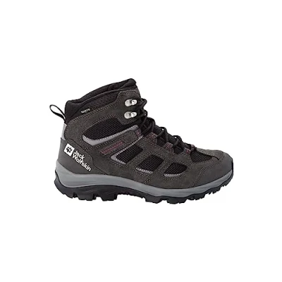 Imagen de Jack Wolfskin VOJO 3 Texapore MID W Zapatillas de senderismo, Mujer, Talla: 37, Dark steel/purple Zapatos