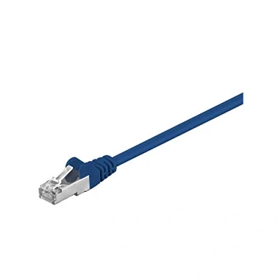 Imagen de Wentronic Goobay Cat 5 300 FTP Grey 3m Cable de Red (3 m, RJ 45, Gris)