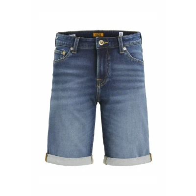 Imagen de Jack &amp; Jones Junior Regular FIT Shorts vaqueros para niños, Talla: 10a, Blue denim