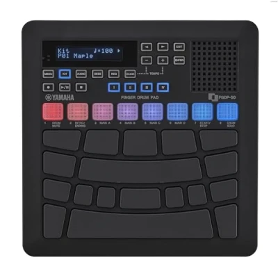 Imagen de Yamaha FGDP 50 Finger Drum Pad de Batería Electrónico Avanzado, Pads Ultra Sensibles, 48 Kits Preestablecidos, 1.500 Sonidos, Altavoz Incorporado, USB MIDI/Audio, Recargable, Entrada AUX