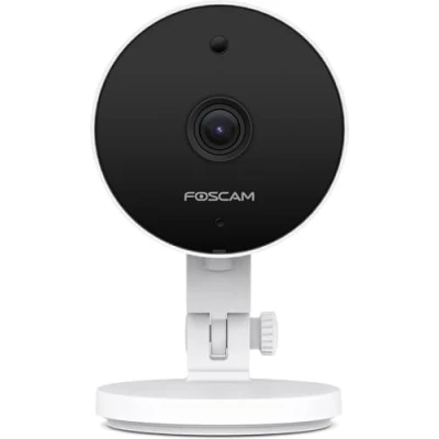 Imagen de Foscam Cámara IP C5M WiFi Dual 2.4/5Ghz 5MP, Seguridad, Detección Humana, Audio, Visión Nocturna, Sirena de Alarma.