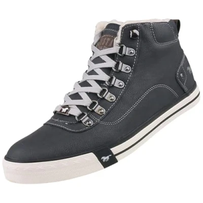 Imagen de Mustang 4103 601 9, Zapatillas Altas Hombre, Negro (Schwarz), 44 EU