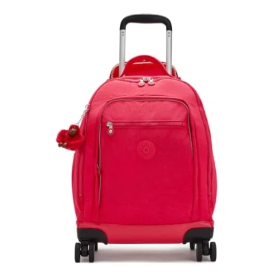 Imagen de Kipling New Zea Mochila Grande con Ruedas, True Pink (Rosa)