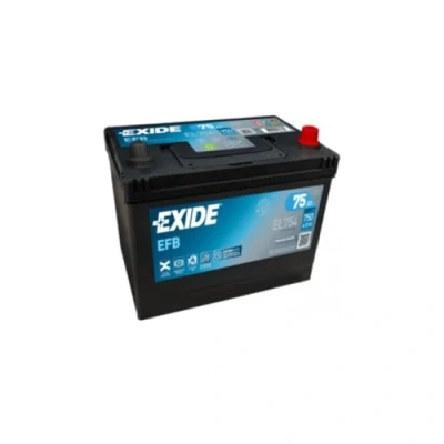 Imagen de EXIDE EL754 Batería de arranque 12V 75Ah 750A B0 NISSAN: Qashqai 2, X Trail, / Qashqai+2 I, MAZDA: 5, CX 5 II, 6 Hatchback