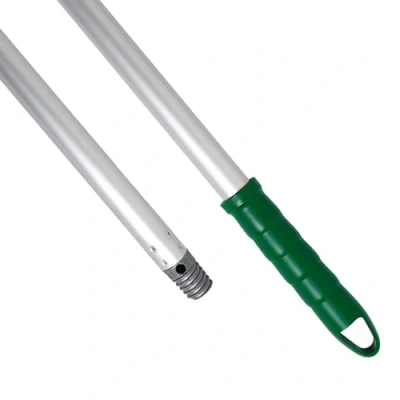 Imagen de Maya Palo ALUMINIO ANODIZADO 1,40m. Ligero, Resistente y Profesional. Mango Rosca de Polipropileno (Color Verde)