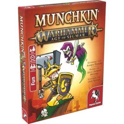 Imagen de Pegasus Spiele 17020G Munchkin Warhammer Age of Sigmar