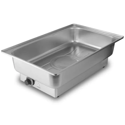 Imagen de Mahlzeit Calentador Alimentos Eléctrico I Chafing Dish 9 litros para Bandeja GN 1/1 Acero Inoxidable Catering Buffet Restaurante Gastronomía Fiesta