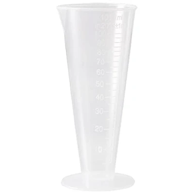 Imagen de Vaso medidor de plástico, para cocina o laboratorios, 100 ml