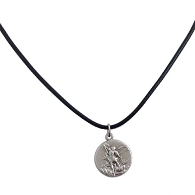 Imagen de Medalla de San Miguel Arcángel con Cordón Las medallas los Santos Patrón