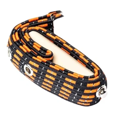 Imagen de JIM DUNLOP Capo Elástico double heavy, Acústica, Negro y Naranja, Plato o Curvado