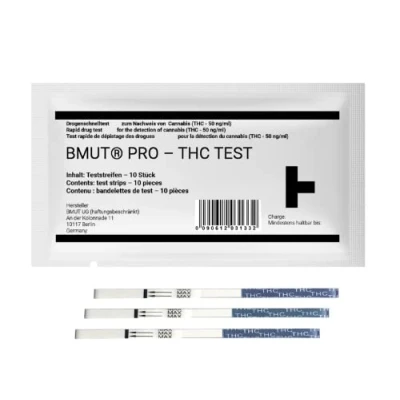 Imagen de 10 pruebas rápidas de drogas para Marihuana Cannabis THC, test orina