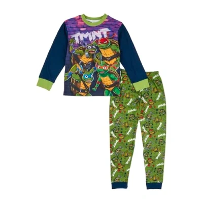 Imagen de Teenage Mutant Ninja Turtles pijama para niños, TMNT pijamas de algodón regalos Tortugas Ninja, Morado (, 7 8 Years